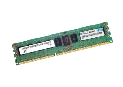 669239-581 - HP 8GB DDR3-1600MHz PC3-12800 ECC Unbuffered CL11 240-Pin DIMM 1.35V Low Voltage Dual Rank Memory Module