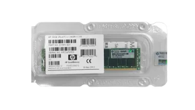 672631-B21 - HP 16GB DDR3-1600MHz PC3-12800 ECC Registered CL11 240-Pin DIMM 1.35V Low Voltage Dual Rank Memory Module