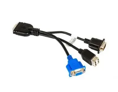 676277-B21 - HP Local I/O Diagnostic Adapter Cable (SUV) for ProLiant BL Server