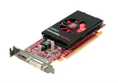 677893-001 - HP ATI FirePro V3900 1GB DDR3 SDRAM 128-Bit PCI-Express 2.1 x 16 Video Graphics Card