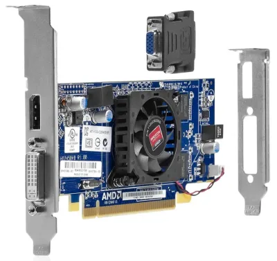 677983-001 - HP Radeon HD7450 PCI-Express X16 1GB Dual Head Multimedia Video Graphics Card
