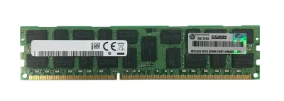 684031-001 - HP 16GB DDR3-1600MHz PC3-12800 ECC Registered CL11 240-Pin DIMM 1.35V Low Voltage Dual Rank Memory Module
