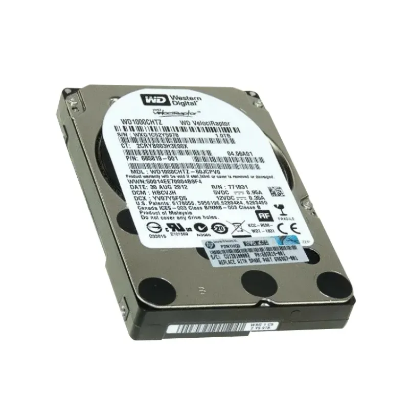 685819-001 - HP 1TB 10000RPM SATA-3 2.5-inch Hard Drive