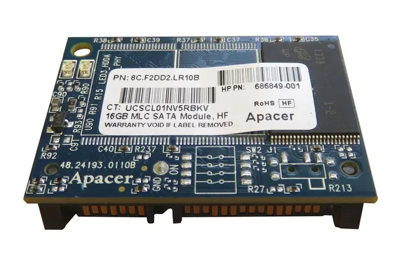 686849-001 - HP 16GB SATA 3Gb/s MLC FDM Solid State Drive