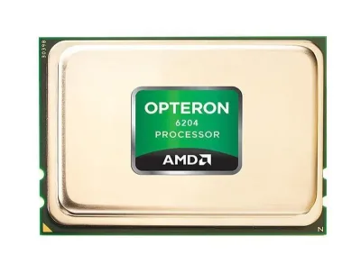 686869-B21 - HP 3.30GHz 6.4GT/s 16MB L3 Cache AMD Opteron 6204 3.30GHz Processor Upgrade Socket-G34 LGA 1944