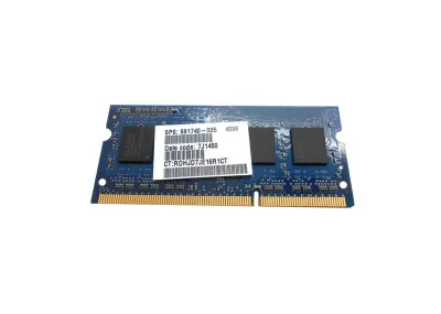 691740-005 - HP 4GB DDR3-1600MHz PC3-12800 non-ECC Unbuffered CL11 204-Pin SoDimm 1.35V Low Voltage Dual Rank Memory Module
