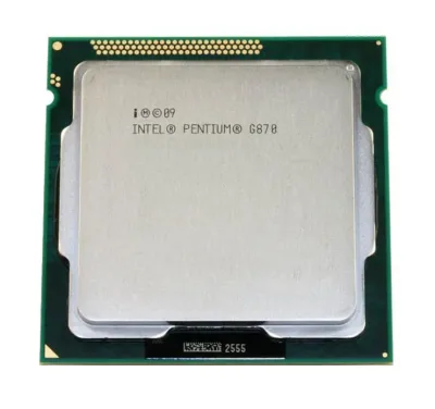 691936-001 - HP 3.10GHz 5GT/s DMI 3MB SmartCache Socket FCLGA1155 Intel Pentium G870 2-Core Processor