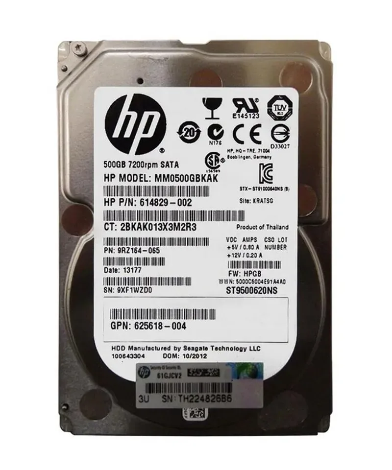 692481-005 - HP / HGST Travelstar Z7K500 500GB 7200RPM SATA 6Gb/s 32MB Cache 2.5-inch Hard Drive