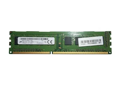 698650-581 - HP 4GB DDR3-1600MHz PC3-12800 non-ECC Unbuffered CL11 240-Pin DIMM 1.35V Low Voltage Memory Module