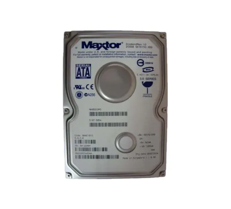 6B200M0 - Maxtor DiamondMax 10 200GB 7200RPM SATA 1.5Gb/s 8MB Cache 3.5-inch Hard Drive