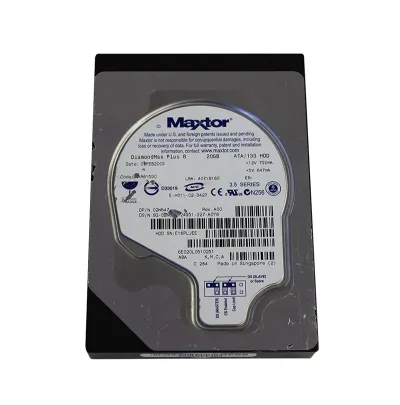 6E020L - Maxtor 20GB 7200RPM IDE ATA-133 3.5-inch Hard Drive