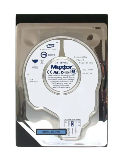 6E040L0510605 - Maxtor DiamondMax Plus 8 40GB 7200RPM ATA-133 2MB Cache 3.5-inch Hard Drive