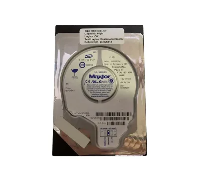 6E040L0711005 - Maxtor DiamondMax Plus 8 40GB 7200RPM ATA-133 2MB Cache 3.5-inch Hard Drive