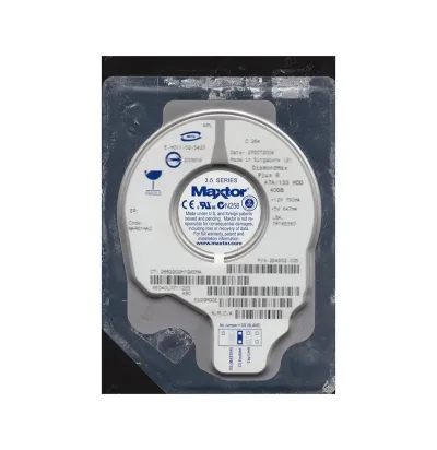 6E040L0711233 - Maxtor DiamondMax Plus 8 40GB 7200RPM ATA-133 2MB Cache 3.5-inch Hard Drive