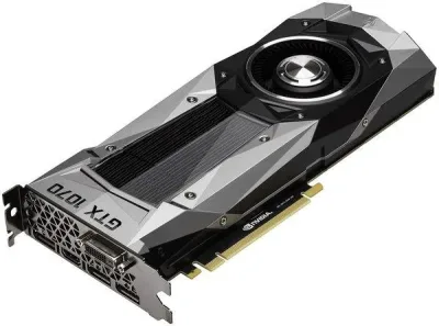 6F651 - Dell / Nvidia Geforce GTX 1070 8GB GDDR5 PCI-Express 3 Video Graphics Card