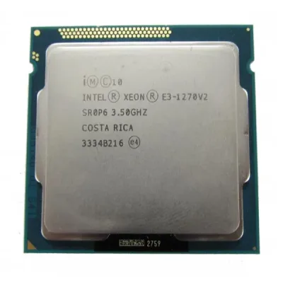 6T6YJ - Dell 3.5GHz 5GT/s DMI 8MB SmartCache Socket FCLGA1155 Intel Xeon E3-1270 V2 4-Core Processor