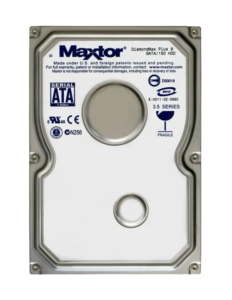 6Y080M0-42532J - Maxtor DiamondMax Plus 9 80GB 7200RPM SATA 1.5Gbps 8MB Cache 3.5-inch Internal Hard Drive