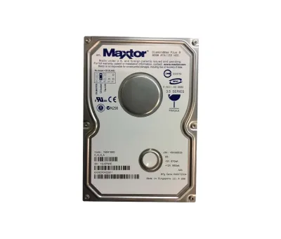6Y080P0422811 - Maxtor DiamondMax Plus 9 80GB 7200RPM ATA-133 8MB Cache 3.5-inch Hard Drive
