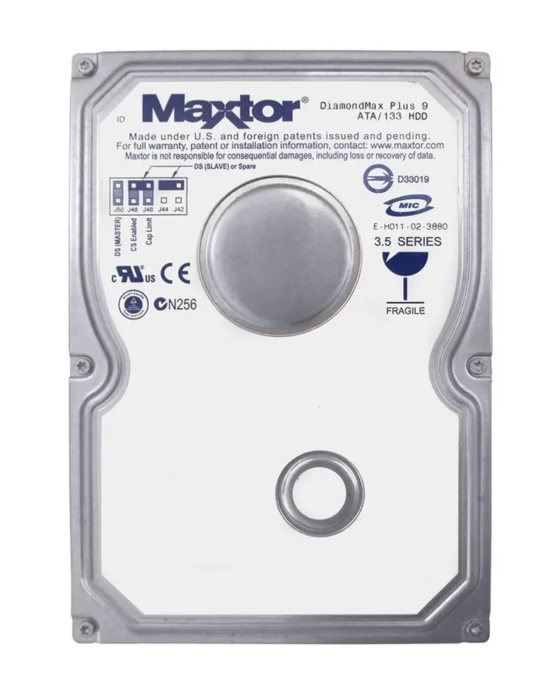 6Y200L0 - Maxtor DiamondMax 200GB 7200RPM IDE Ultra ATA/133 (ATA-7) 2MB Cache 3.5-inch Hard Drive