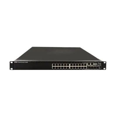 7024P - Dell PowerConnect 7024 Series 7024P PoE+ 24 x Port 10/100/1000Base-T + 4 x Ports SFP Combo Rack Mounted Layer 3 1U Managed Gigabit Ethernet Switch