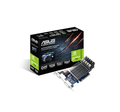710-1-SL - Asus Nvidia 1GB Geforce GT 710 DDR3 64-Bit VGA/ Dual Link DVI-D/ HDMI PCI Express 2.0 Video Graphics Card