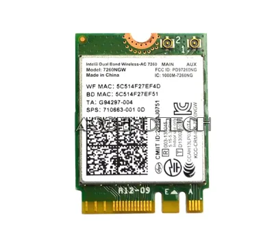710663-001 - HP Wireless WiFi Card for EliteBook Folio 9480m