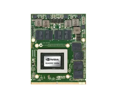 717251-001 - HP nVidia Quadro 3000m PCI-Express X16 2GB GDDR5 Memory, 256-Bit Wide Interface Graphics Card Max Power Consumption Of 75 Watt