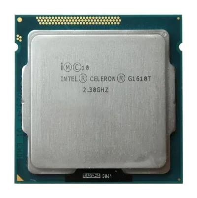 717367-001 - HP 2.30GHz 5GT/s DMI 2MB SmartCache Socket FCLGA1155 Intel Celeron G1610T Dual Core Processor for ProLiant MicroServer Gen8