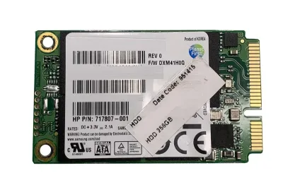 717807-001 - HP / Samsung 256GB mSATA M.2 Solid State Drive