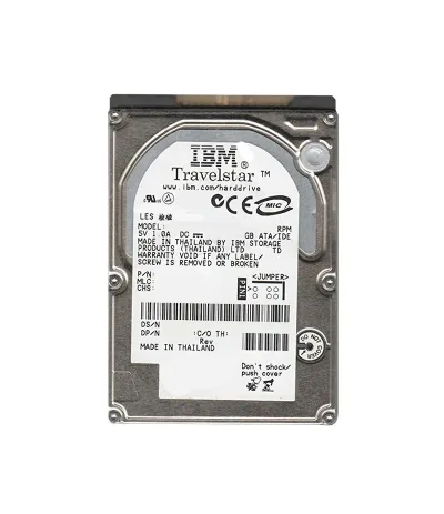 71P7506 - IBM 40GB 5400RPM ATA-100 IDE 2.5-inch Non Hot Swapable Hard Disk Drive