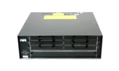 Cisco 7206-IPV6/ADSVC/K9 7206 VXR Router 3 x 10/100/1000Base-T LAN 1 x I/O Card Slot, 6 x Port Adapter, 1 x Network Processing Engine, 3 x SFP (mini-GBIC), 1 x CompactFlash (CF) Card Router