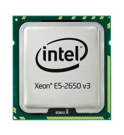 726448-001 - HP 2.30GHz 9.60GT/s QPI 25MB L3 Cache Socket LGA2011-3 Intel Xeon E5-2650v3 10-Core Processor for ProLiant DL360 G9