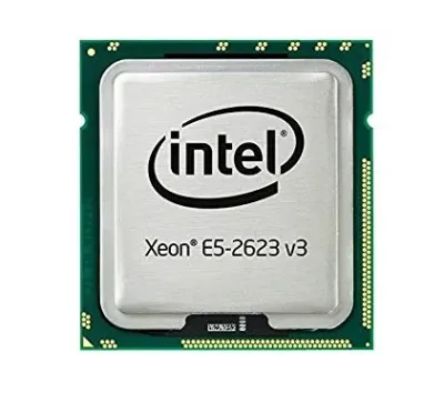 727012-B21 - HP 3.0GHz 8.0GT/s QPI 10MB L3 Cache Socket LGA2011-3 Intel Xeon E5-2623V3 Quad-Core Processor