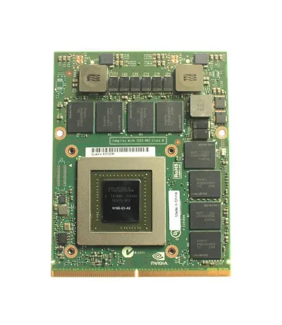 729546-001 - HP / Nvidia Quadro K3100M 4GB GDDR5 SDRAM 256-Bit PCI-Express 3D Video Graphics Card