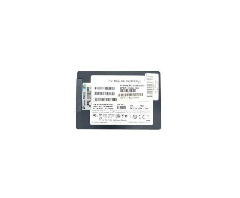730146-001 - HP 480GB SATA 6Gb/s 2.5-inch SFF Solid State Drive