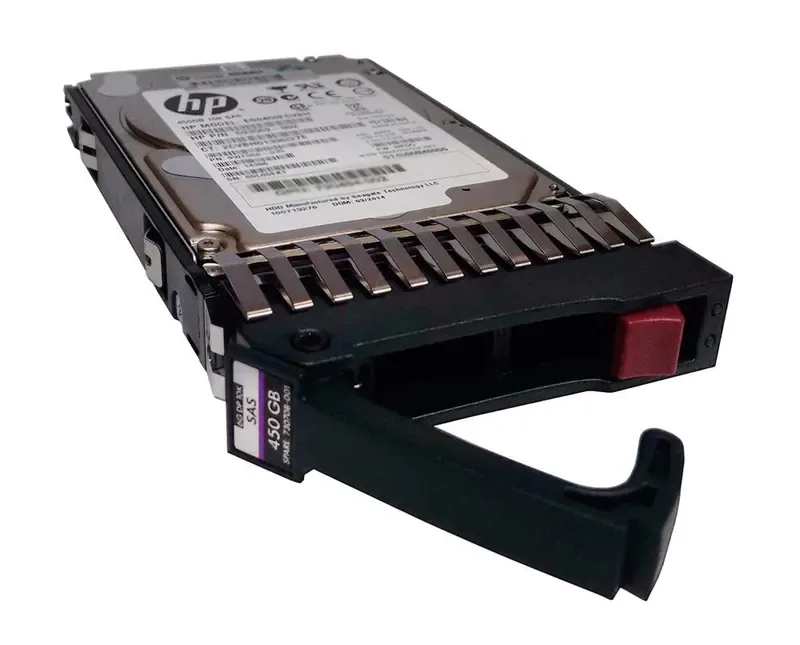 730708-001 - HP 450GB 10000RPM SAS 6GB/s Hot-Pluggable Dual Port 2.5-inch Hard Drive