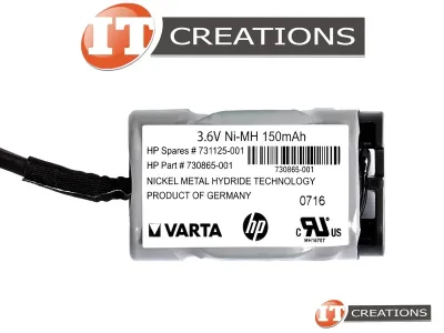 730865-001 - HP 150mAh 3.6V Ni-MH Battery for ProLiant Dl580 G9