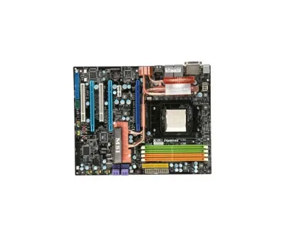 7375-010 - MSI K9N2 Diamond Desktop Board nVIDIA nForce 780a SLI HyperTransport Technology Socket AM2+ 2600MHz HT 8GB DDR2 SDRAM DDR2-1066/PC2-8500, DDR2-800/PC2-6400, DDR2-667/PC2-5300 SLI ATX