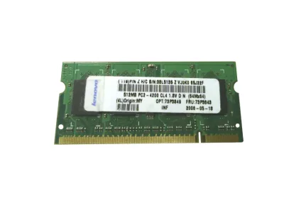 73P3843 - IBM 512MB DDR2-533MHz PC2-4200 non-ECC Unbuffered CL4 200-Pin SoDimm Memory Module