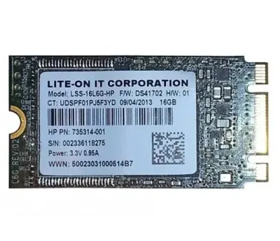 740158-001 - HP 16GB Solid State Drive for ChromeBook