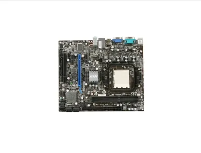 740GM-P21 - MSI Desktop Motherboard AMD Socket AM3 PGA-941 Micro ATX 1 x Processor Support 8GB DDR3 SDRAM Maximum RAM Ultra ATA/133 (ATA-7), Serial ATA/300, Floppy Controller Yes Controller Yes 1 x PCIe x16 Slot