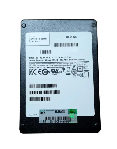 741135-002 - HP 400GB Multi-Level Cell SAS 12Gb/s 2.5-inch High Endurance Solid State Drive