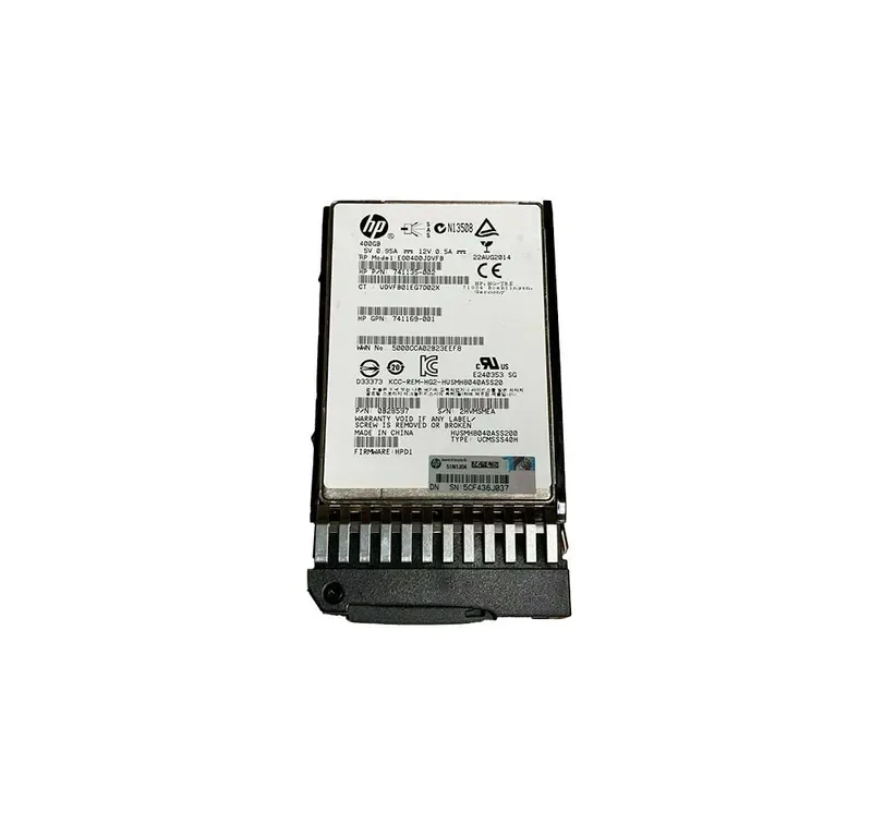 741169-001 - HP 400GB SAS 12Gb/s High Endurance 2.5-inch Solid State Drive