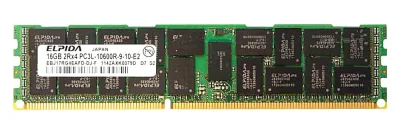 HP 742296R-B21#0D1 16GB PC3-10600 DDR3-1333MHz ECC Registered CL9 RDIMM 1.35V Dual-Rank Memory Module