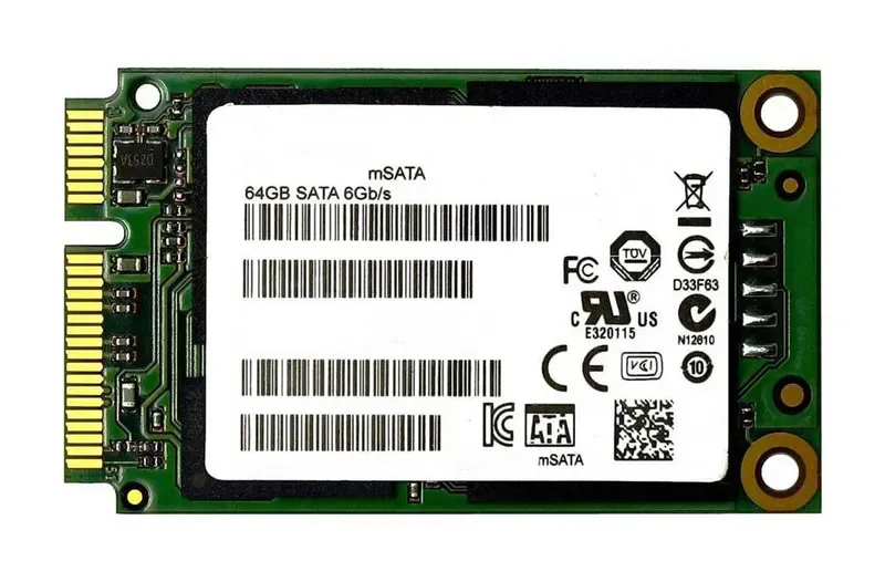 742782-001 - HP 64GB MLC SATA 6Gb/s mSATA Solid State Drive