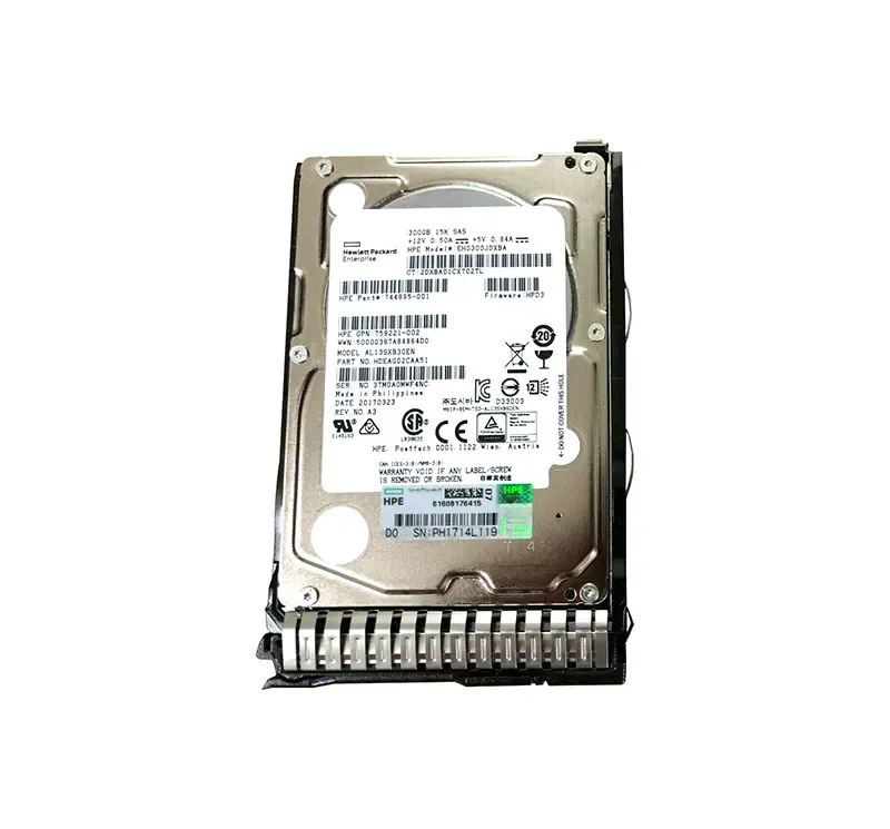 744995-001 - HP 300GB 15000RPM SAS 12Gb/s 2.5-inch SFF Hard Drive