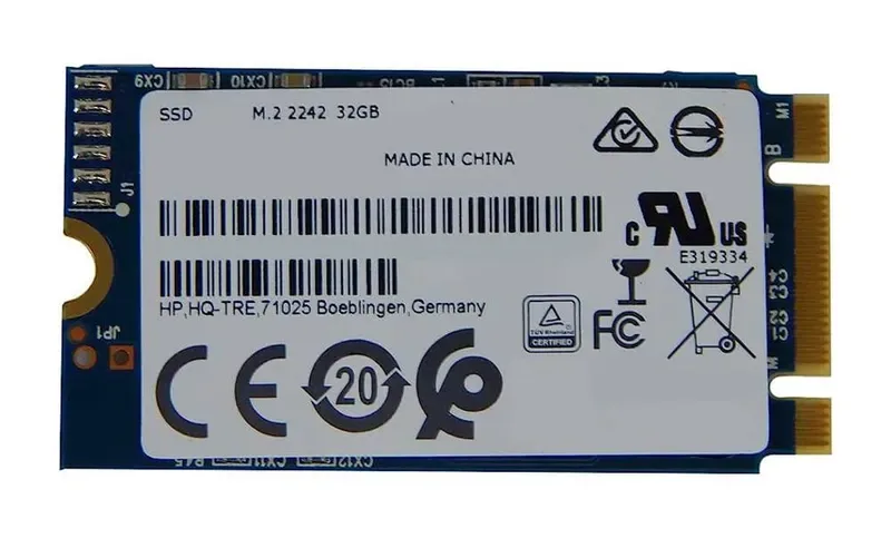 748794-001 - HP 32GB Multi-Level Cell SATA 6GB/s M.2 2242 Solid State Drive