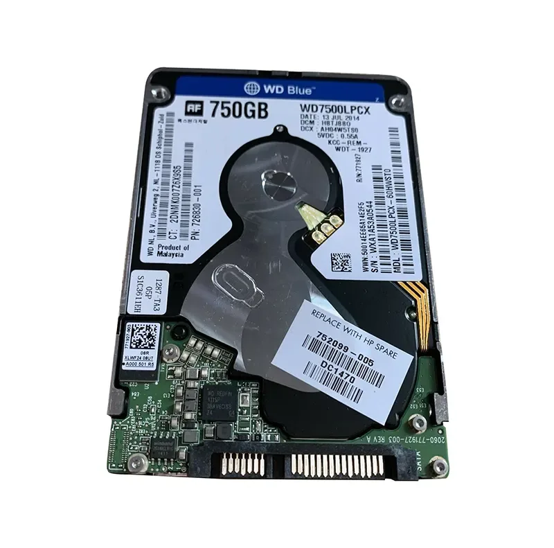 752099-005 - HP 750GB 5400RPM SATA 3Gb/s 2.5-inch Hard Drive