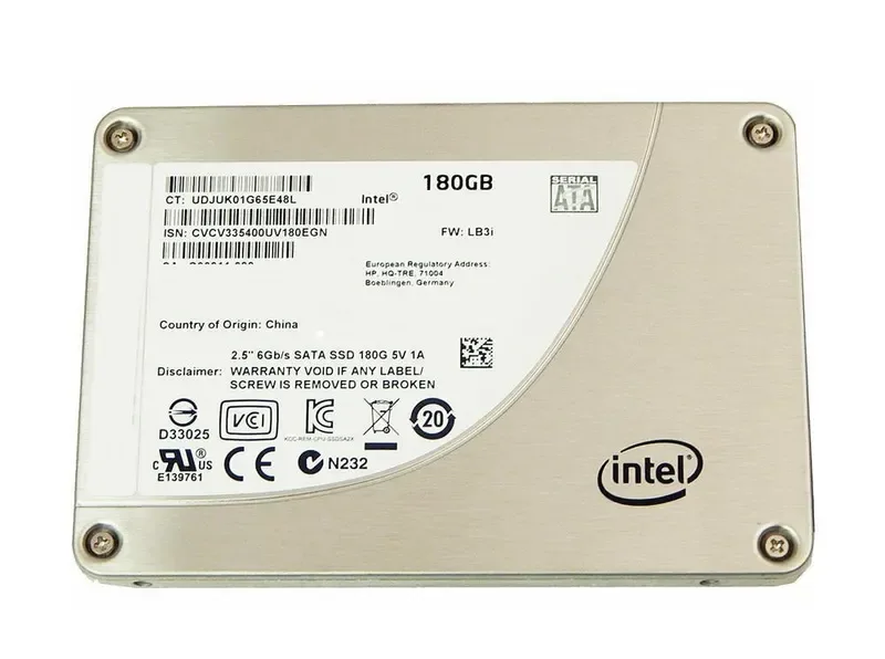 754076-001 - HP 180GB Multi-Level Cell (MLC) SATA 6Gb/s (Opal 2.0) 2.5-inch Solid State Drive