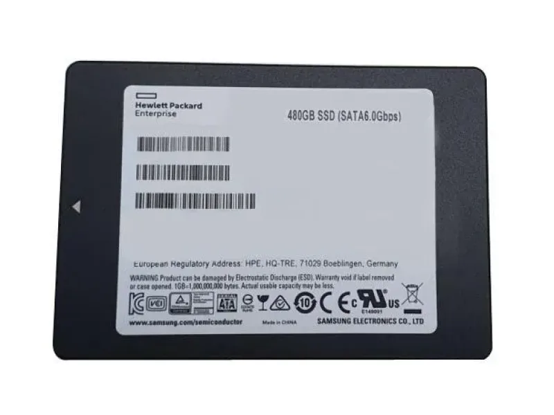 756668-001 - HP 480GB Multi-Level Cell (MLC) SATA 6Gb/s Value Endurance 2.5-inch Solid State Drive